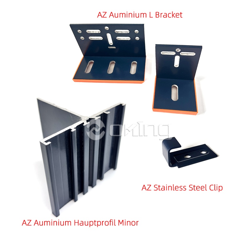 পোড়ামাটির সিরামিক প্যানেলের জন্য গোপন/উন্মুক্ত ফিক্সিং সহ পেশাদার বিল্ডিং ফ্যাসাড ইনস্টলেশন সিস্টেম